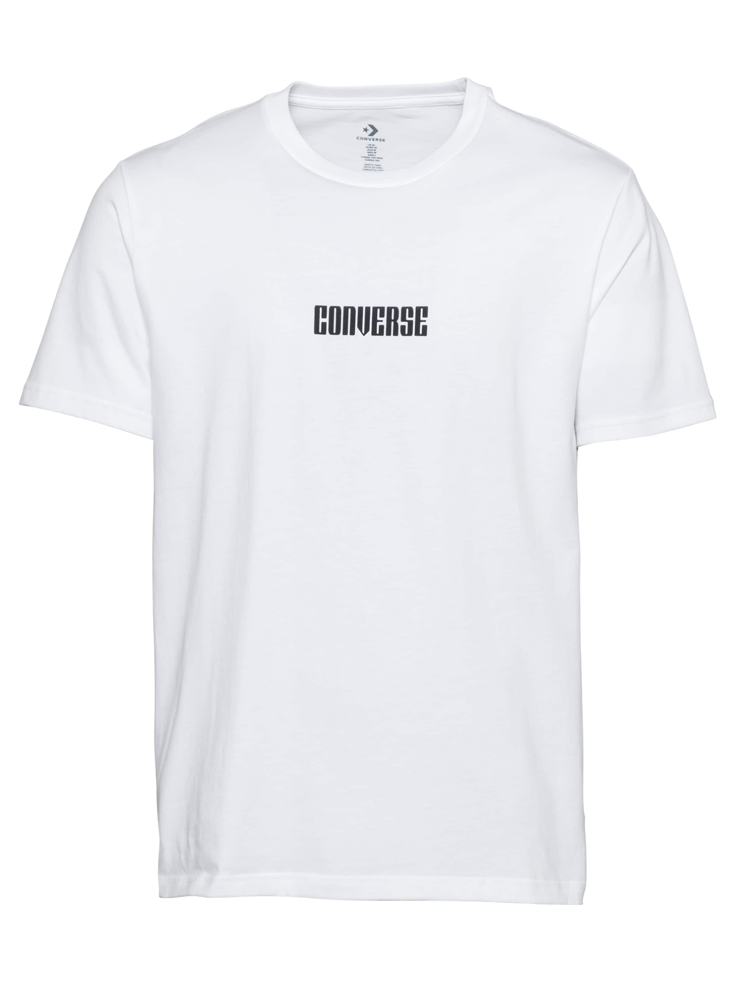 Männer Shirts CONVERSE T-Shirt in Weiß - PA78422