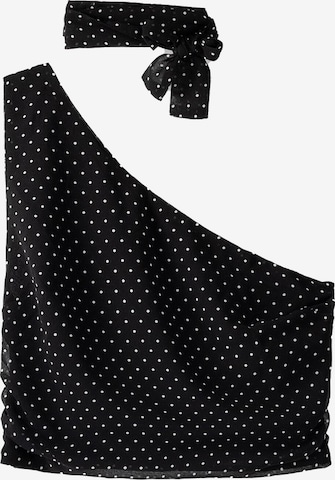 Bershka Top in Schwarz: predná strana