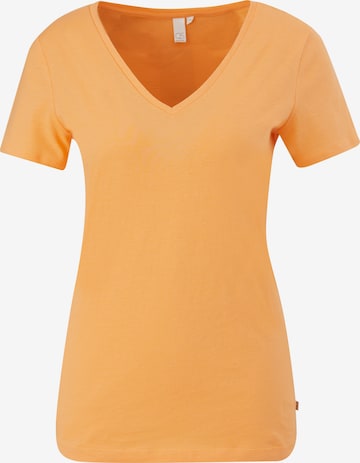 QS T-shirt i orange: framsida