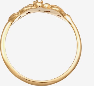 ELLI Ring 'Blume' in Goud