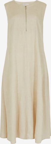 Apricot Dress in Beige: front