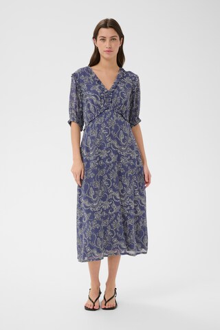 Part Two - Vestido 'Venia' em azul: frente