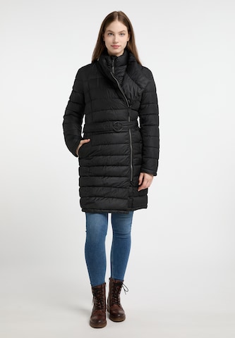 DreiMaster Klassik - Abrigo de invierno en negro