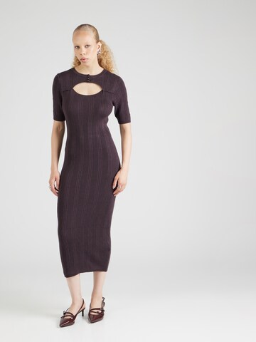Abito in maglia 'LITTLE STELLA' di sessun in lilla: frontale