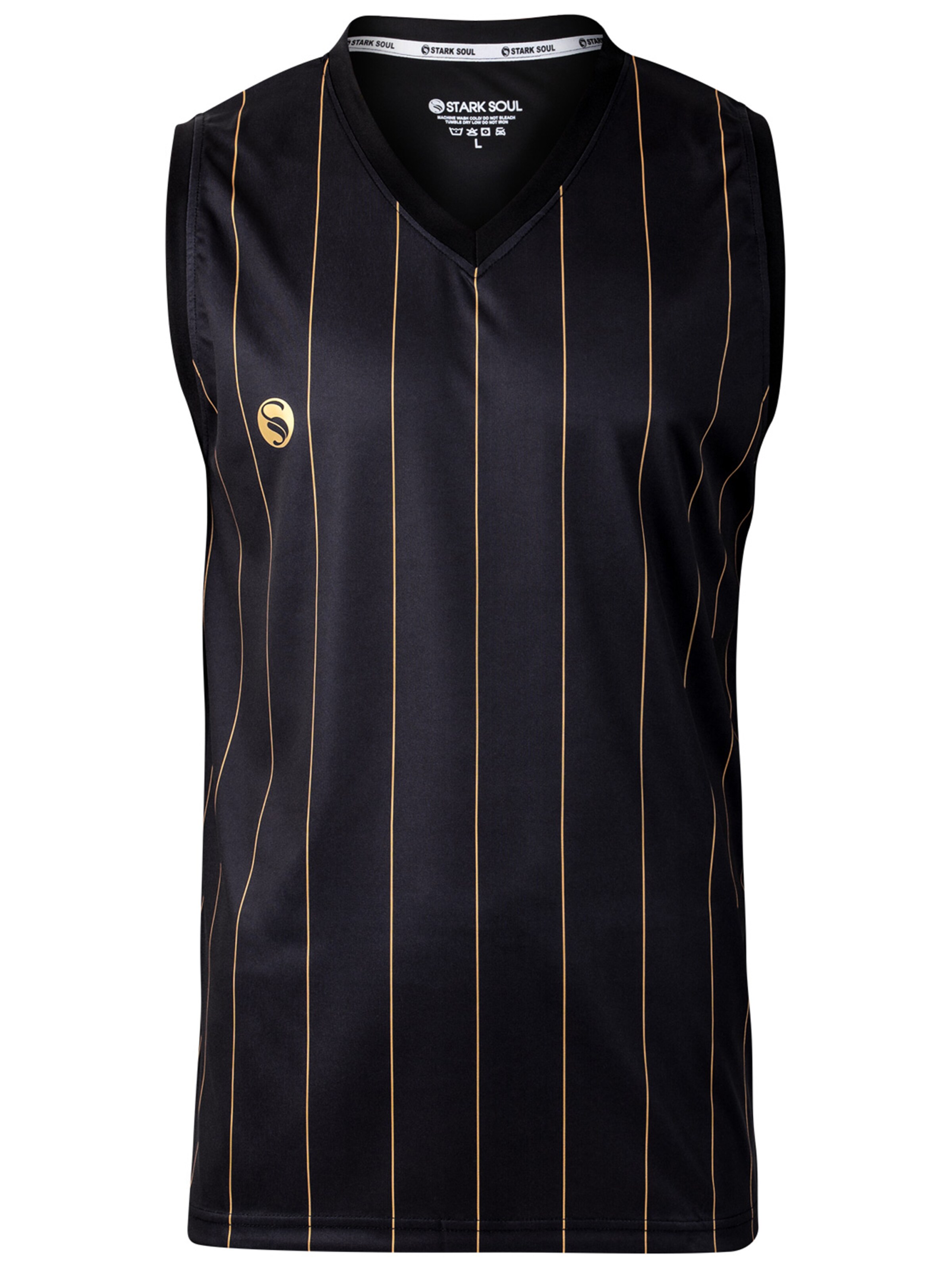 Maglia funzionale di Stark Soul in nero: frontale