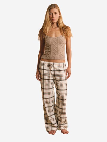 ETAM Pyjamabroek 'Belinay' in Beige