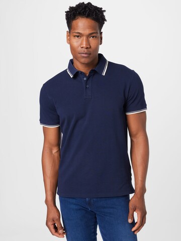 TOM TAILOR Poloshirt in Blau: predná strana