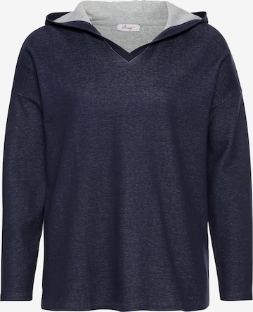 SHEEGO Sweatshirt in Blue: front