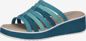 CAPRICE Pantolette in Blau: Vorderseite