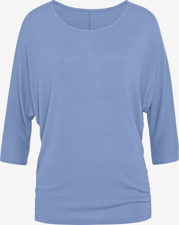 LASCANA Shirt in Blue: front