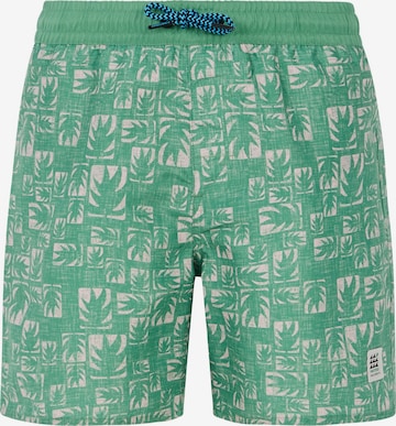 PROTEST Badeshorts 'PRTSurfin JR' in Grün: Vorderseite