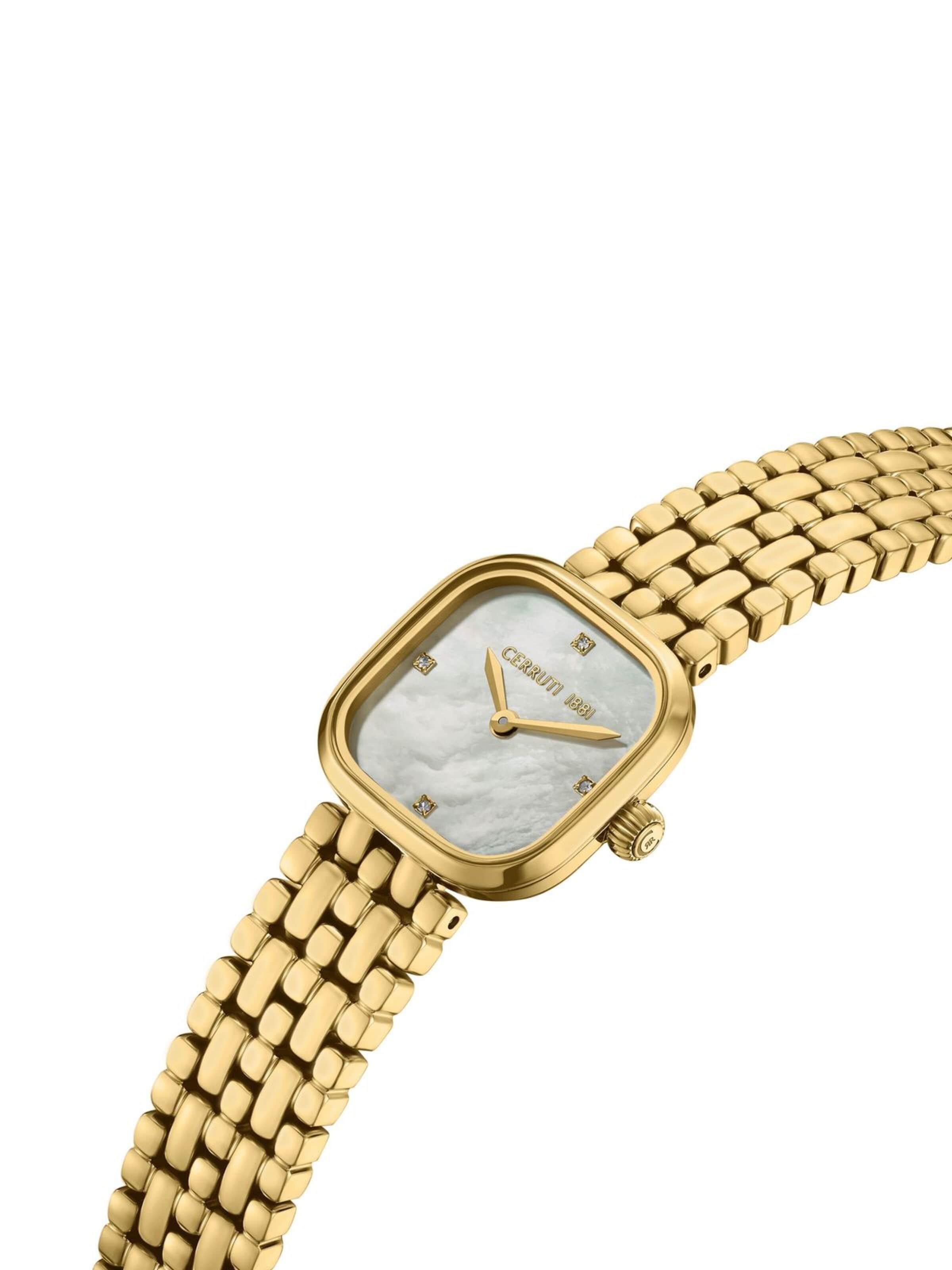 CERRUTI 1881 Analog watch 'Watch CASENA' in Gold