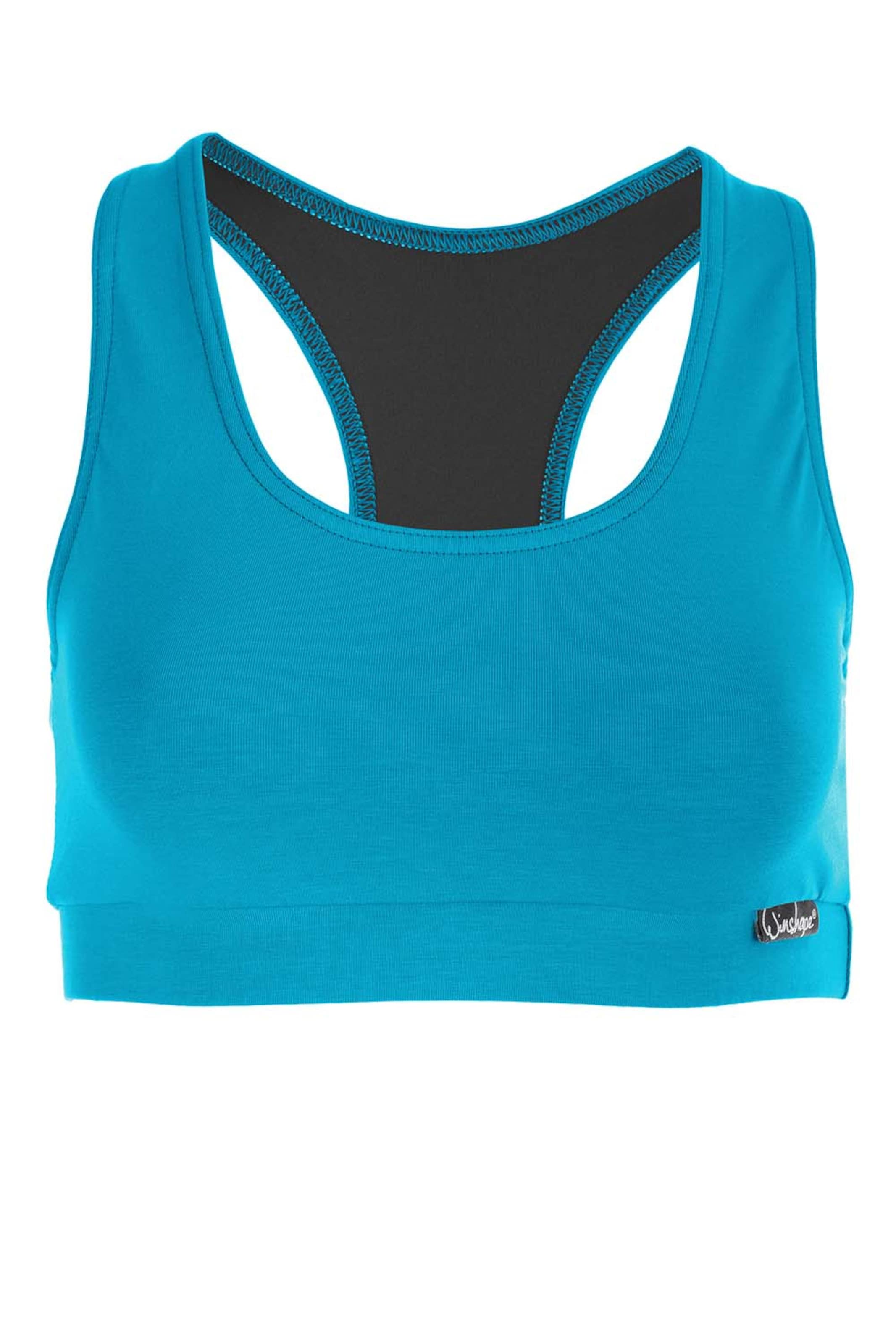 Winshape Sports bra 'WVR1' in Blue: front