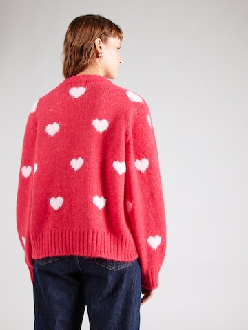 Pull-over 'PCRINA' PIECES en rose