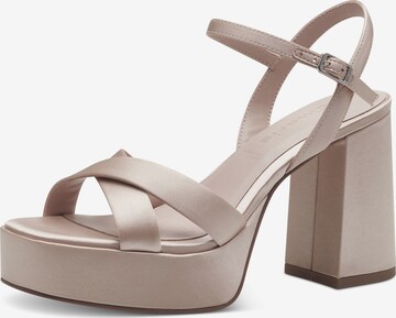 TAMARIS Strap Sandals in Pink: front