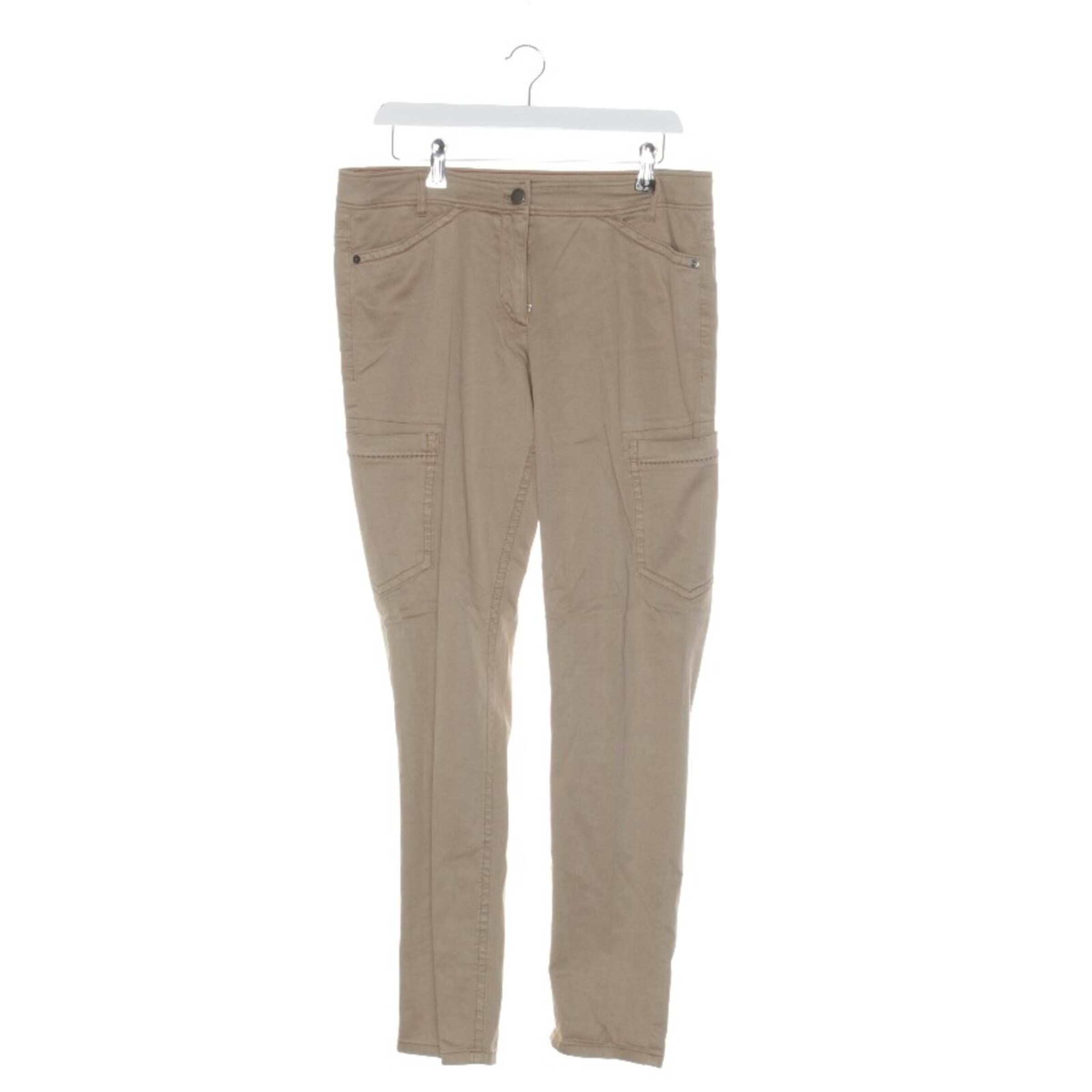 Marc Cain Hose XL in Braun: Vorderseite