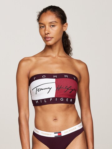 Tommy Hilfiger Underwear Bandeau Bra in Red: front