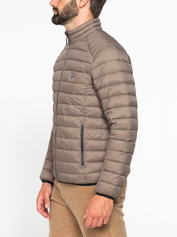 Carrera Jeans Outdoor jacket 'Upright-Collar' in Beige