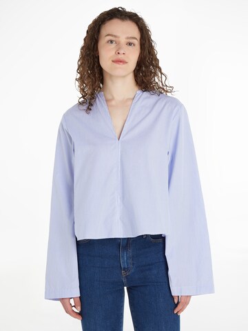 TOMMY HILFIGER Bluse in Blau: predná strana