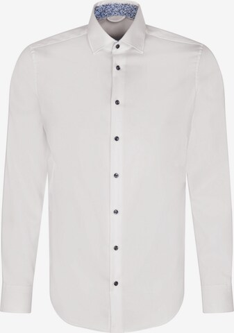 SEIDENSTICKER Slim fit Business Shirt 'Smart Classics' in White: front
