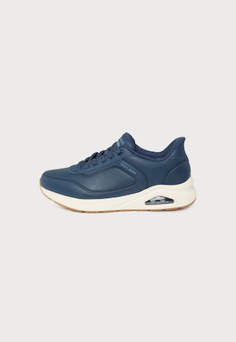 SKECHERS Sneakers laag 'ARCH FIT UNO - RELAXING ON AIR' in Blauw: voorkant