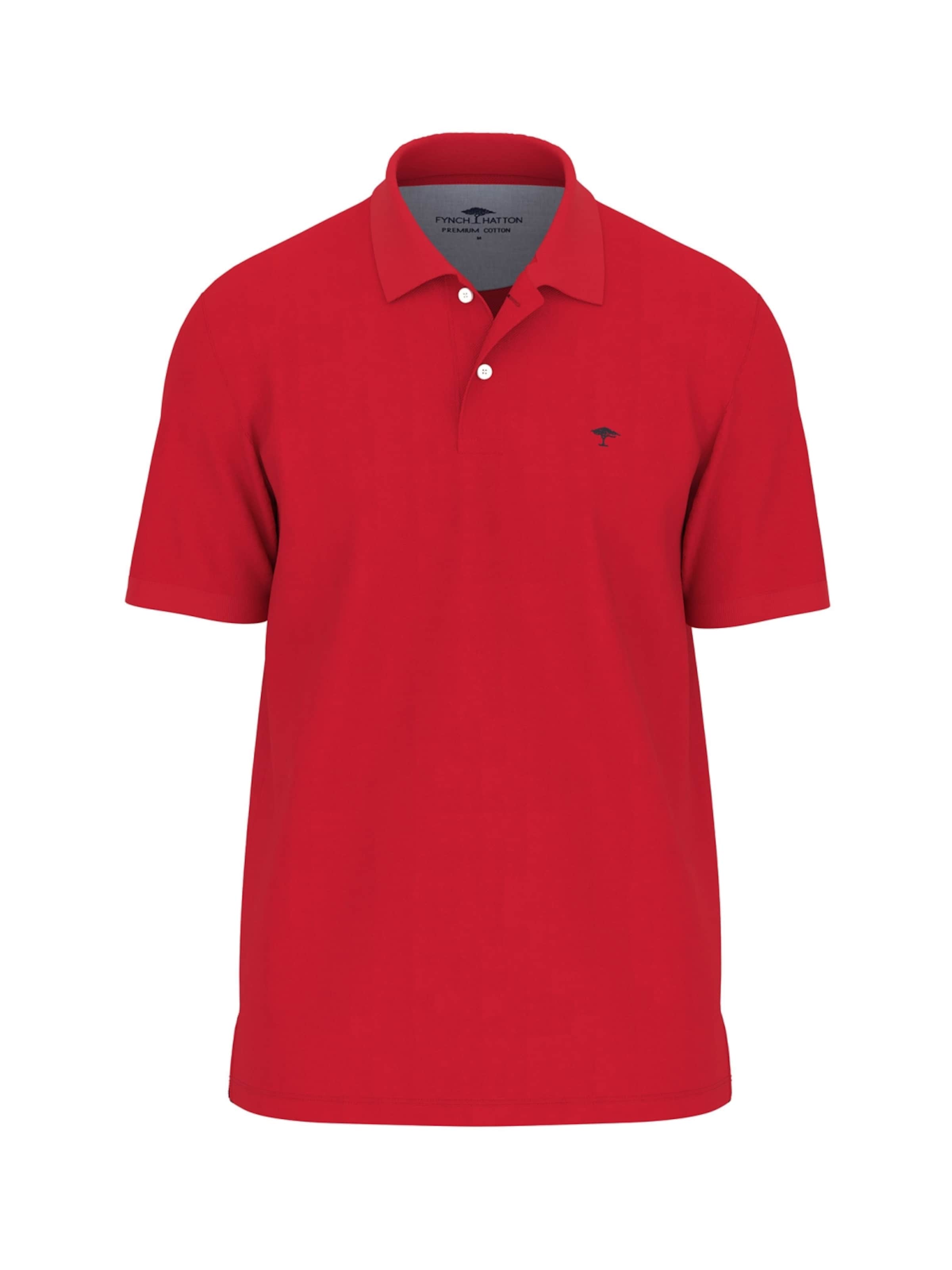 Fynch Hatton Shirt‌ in Rot: Vorderseite