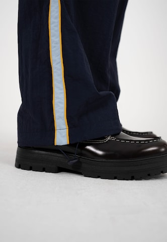 Prohibited Wide leg Trousers in Blue