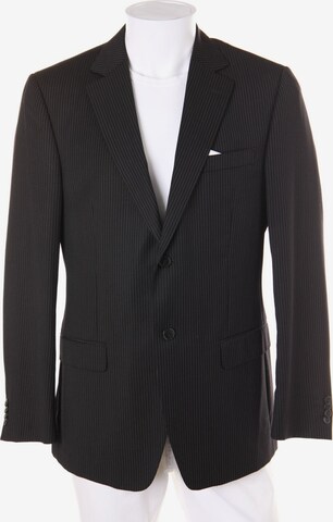 Zegna Suit Jacket in M-L in Black: front