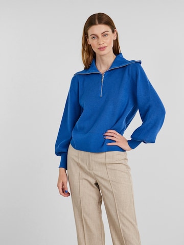 Y.A.S Sweater 'Dalma' in Blue: front
