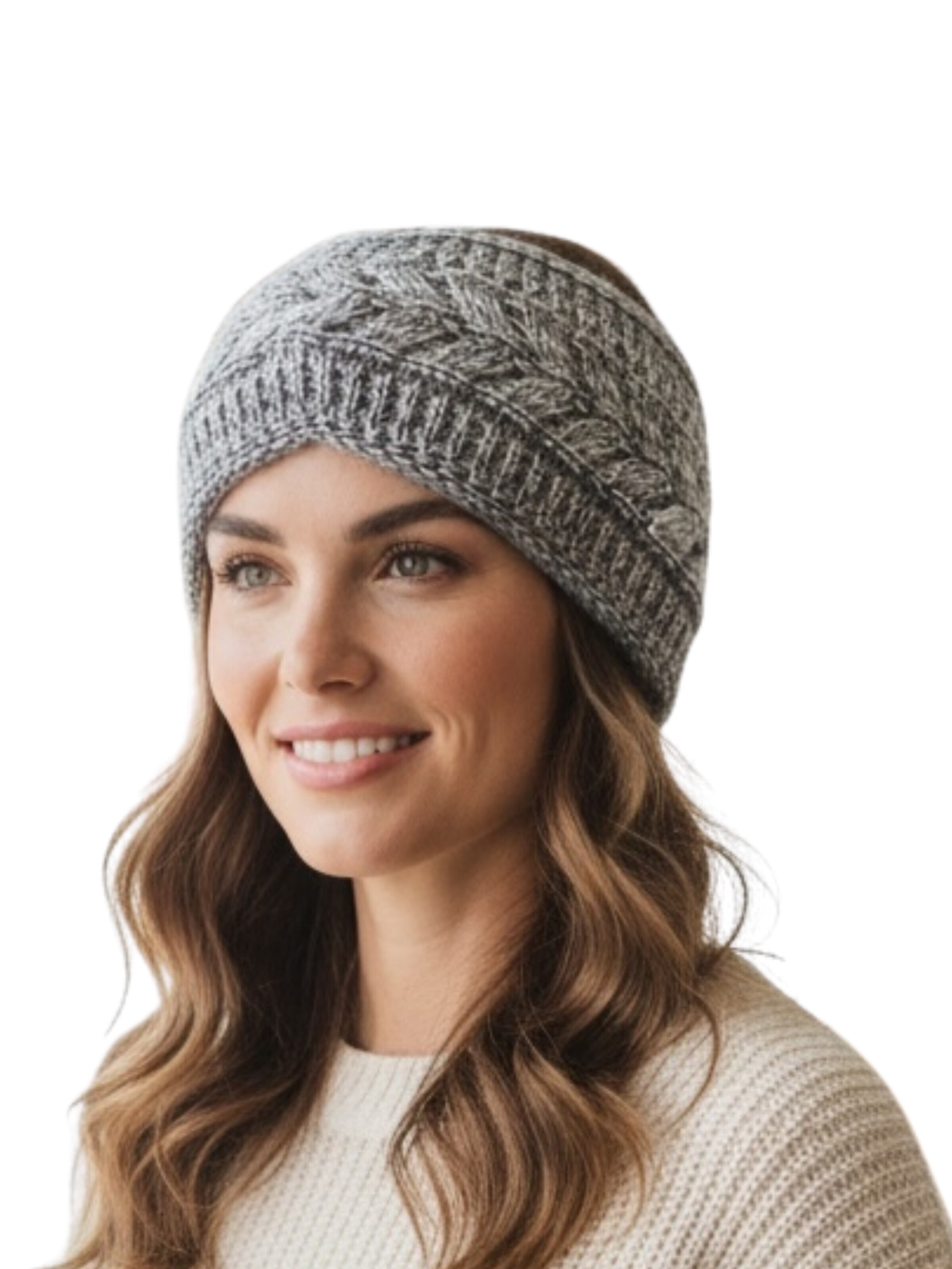 Kumixi Headband in Grey: front