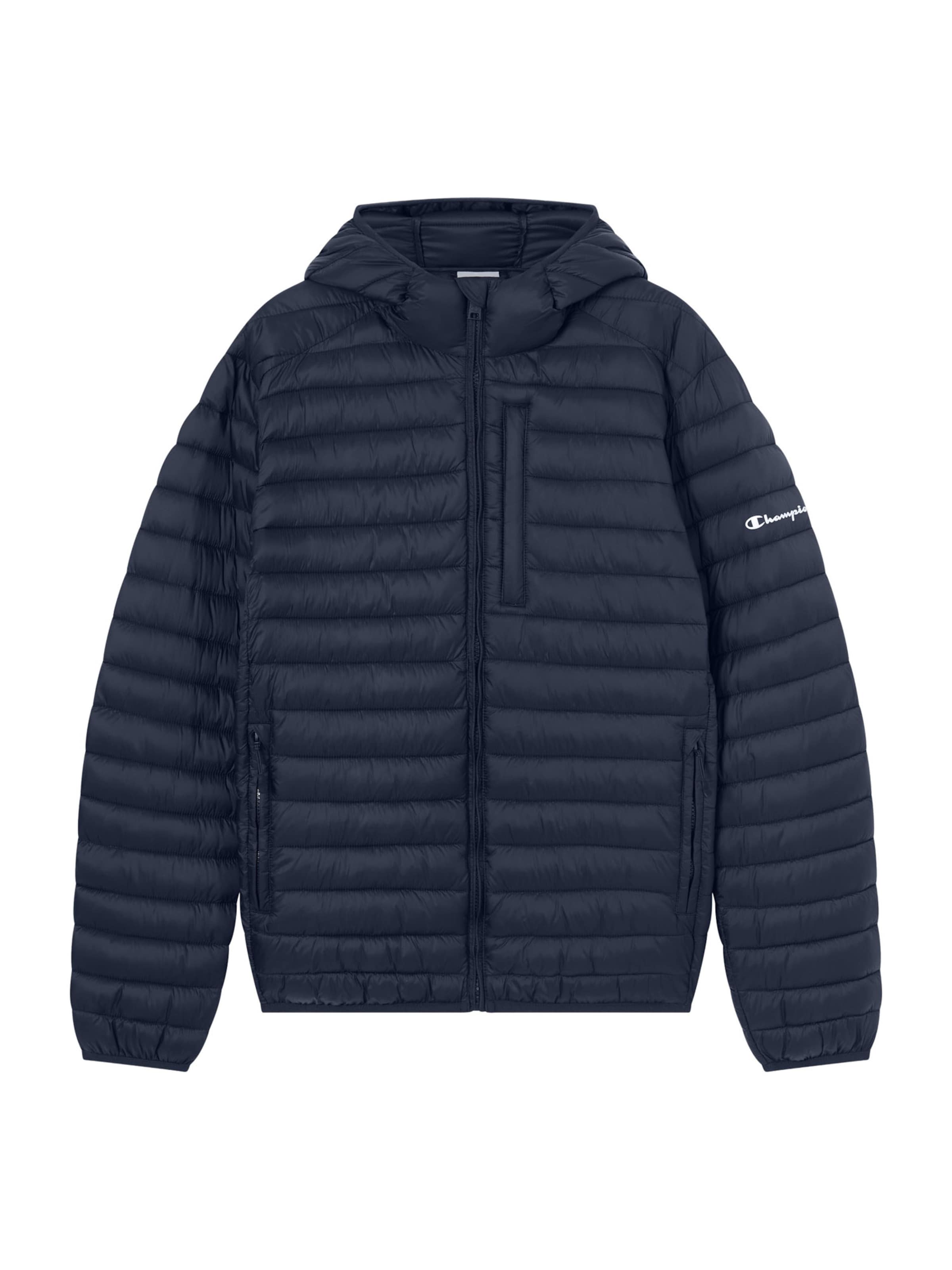 Champion Authentic Athletic Apparel Prechodná bunda - Modrá: predná strana