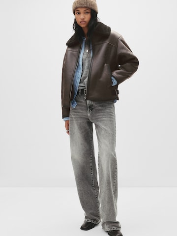 Pull&Bear Between-season jacket in Brown