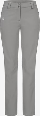 Regular Pantalon outdoor GIESSWEIN en gris : devant