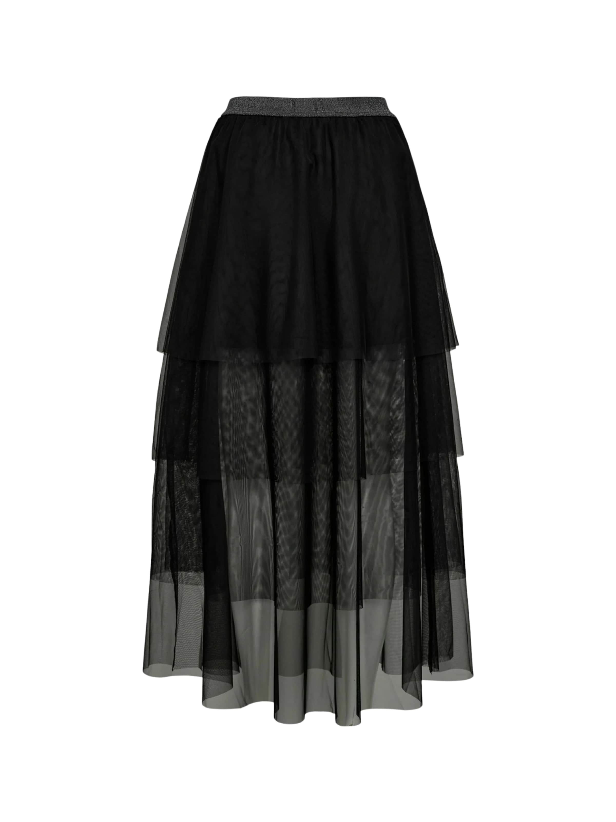 NÜMPH Sukně 'Nuea' – černá: přední strana