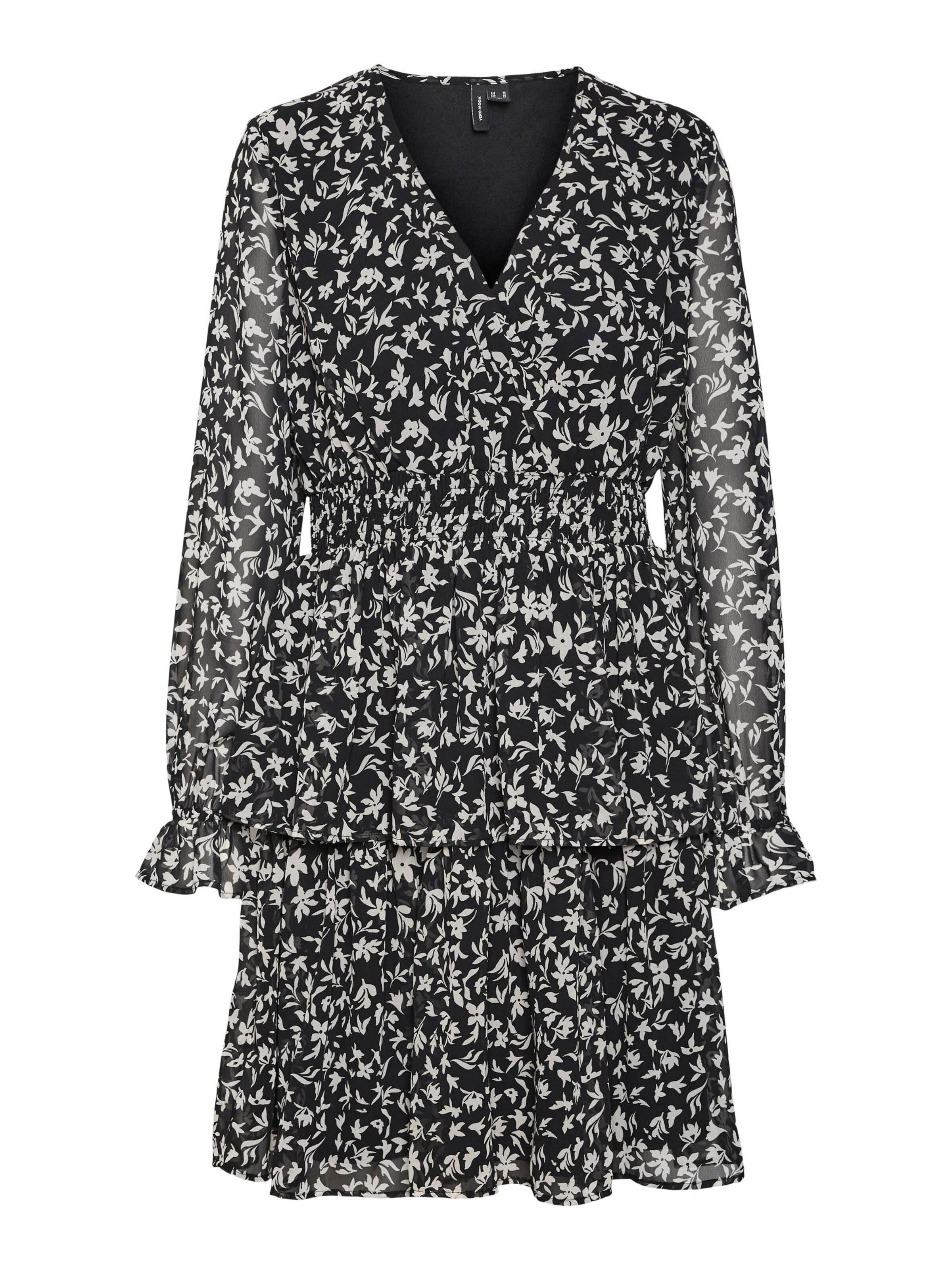 VERO MODA Φόρεμα 'Holly' σε μαύρο: μπροστά