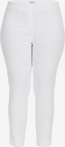 KjBRAND Pants in White: front