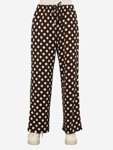 Bigdart Wide Leg Hose in Schwarz