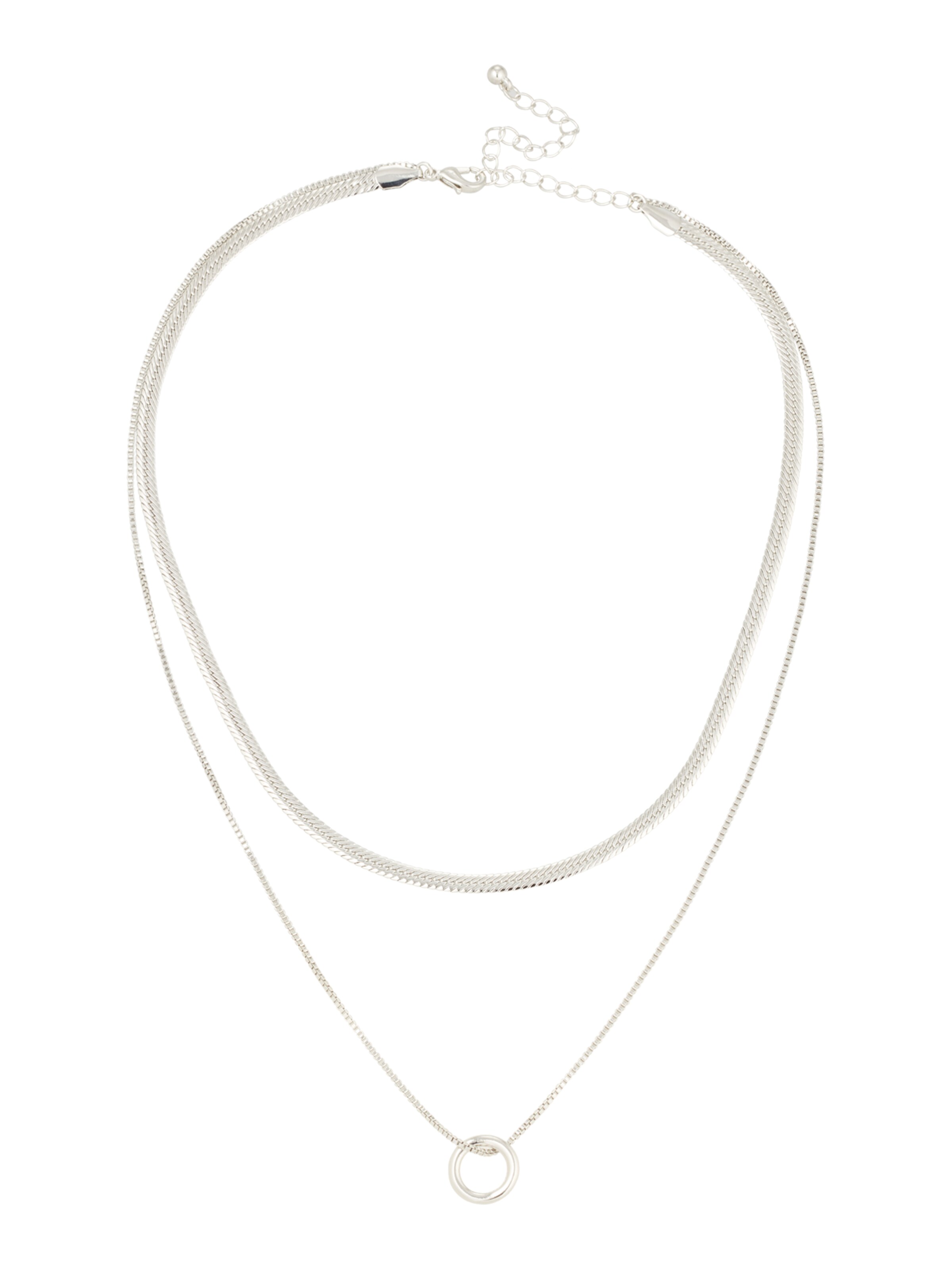 ABOUT YOU Верижка 'Malia' в сребърно