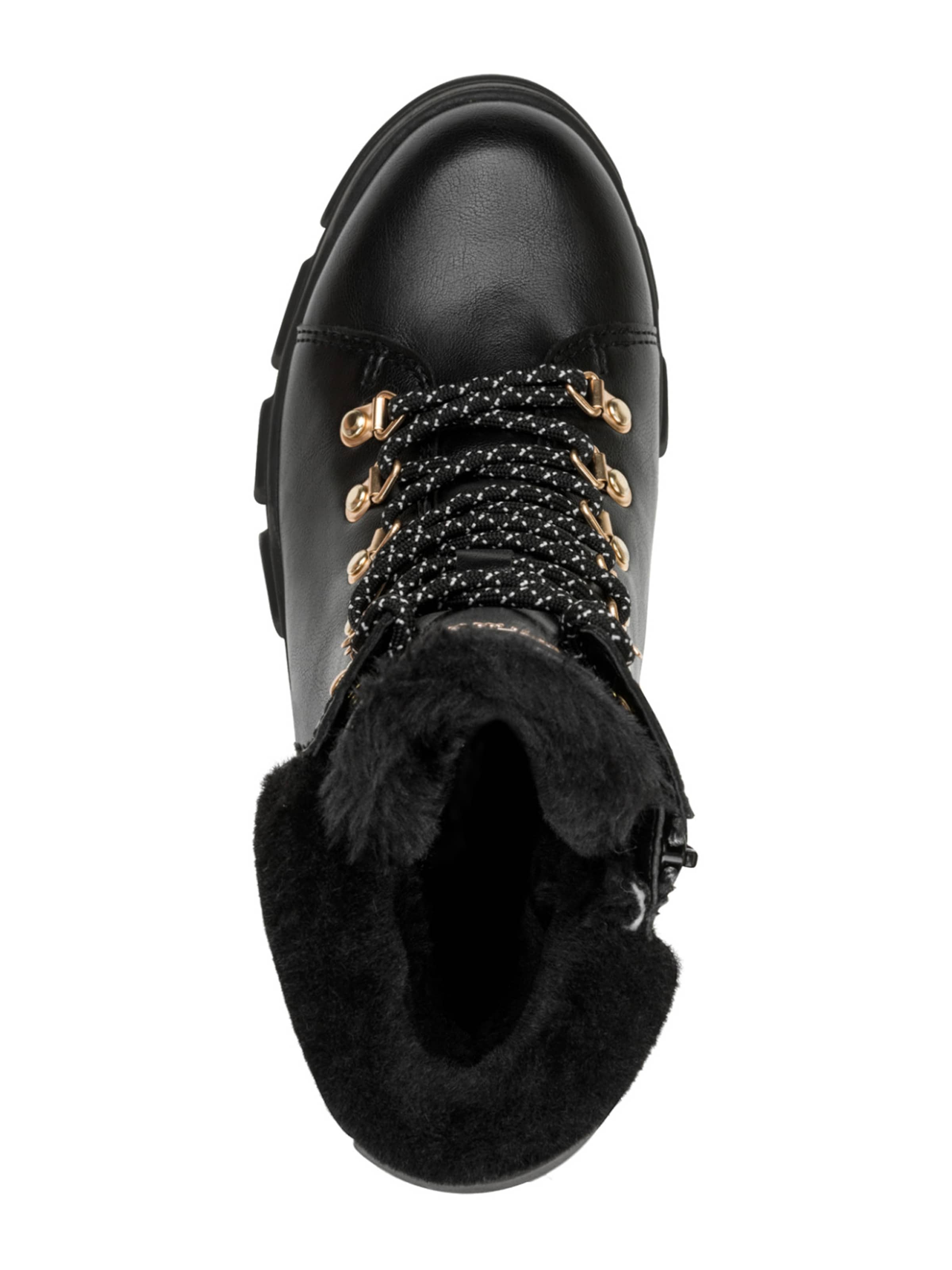 Bottines à lacets Tamaris en noir