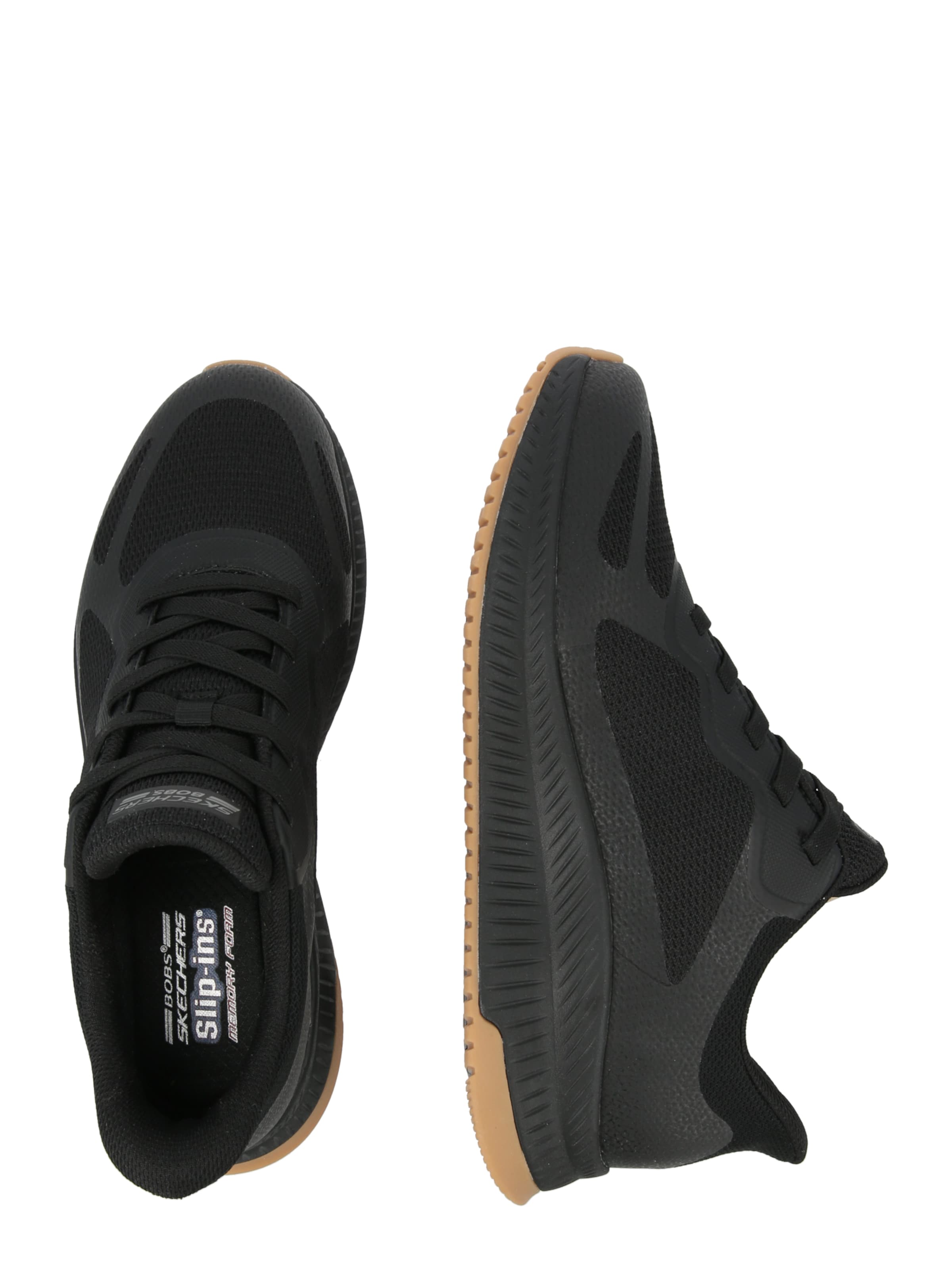 Sneaker low 'BOBS SQUAD 4' de la SKECHERS pe negru