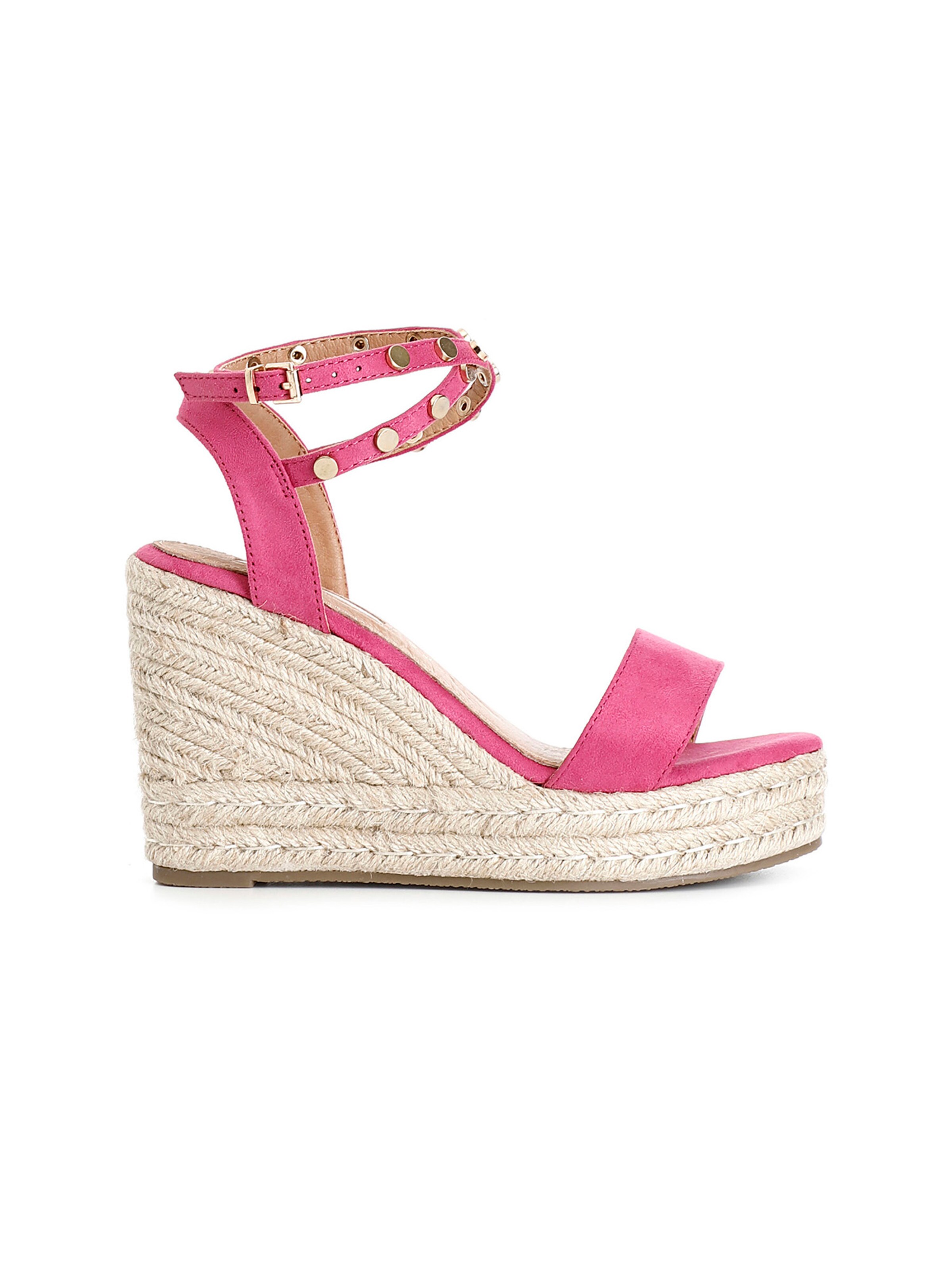 Sandalo di CAFè NOIR in rosa: frontale