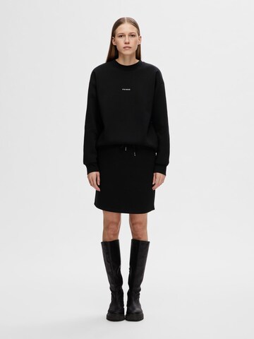 SELECTED FEMME Sweatshirt in Black