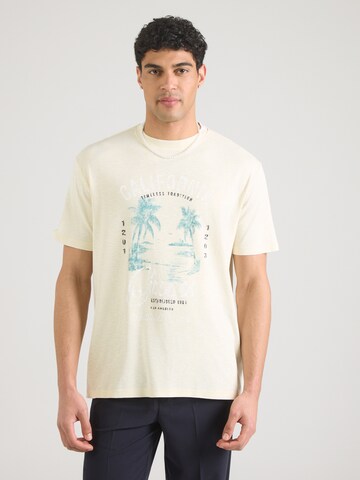 GUESS Tričko 'SUMMER' - Žltá: predná strana