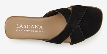 LASCANA Mules in Black