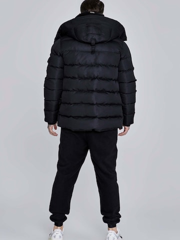 SikSilk Winter Jacket 'Parka' in Black