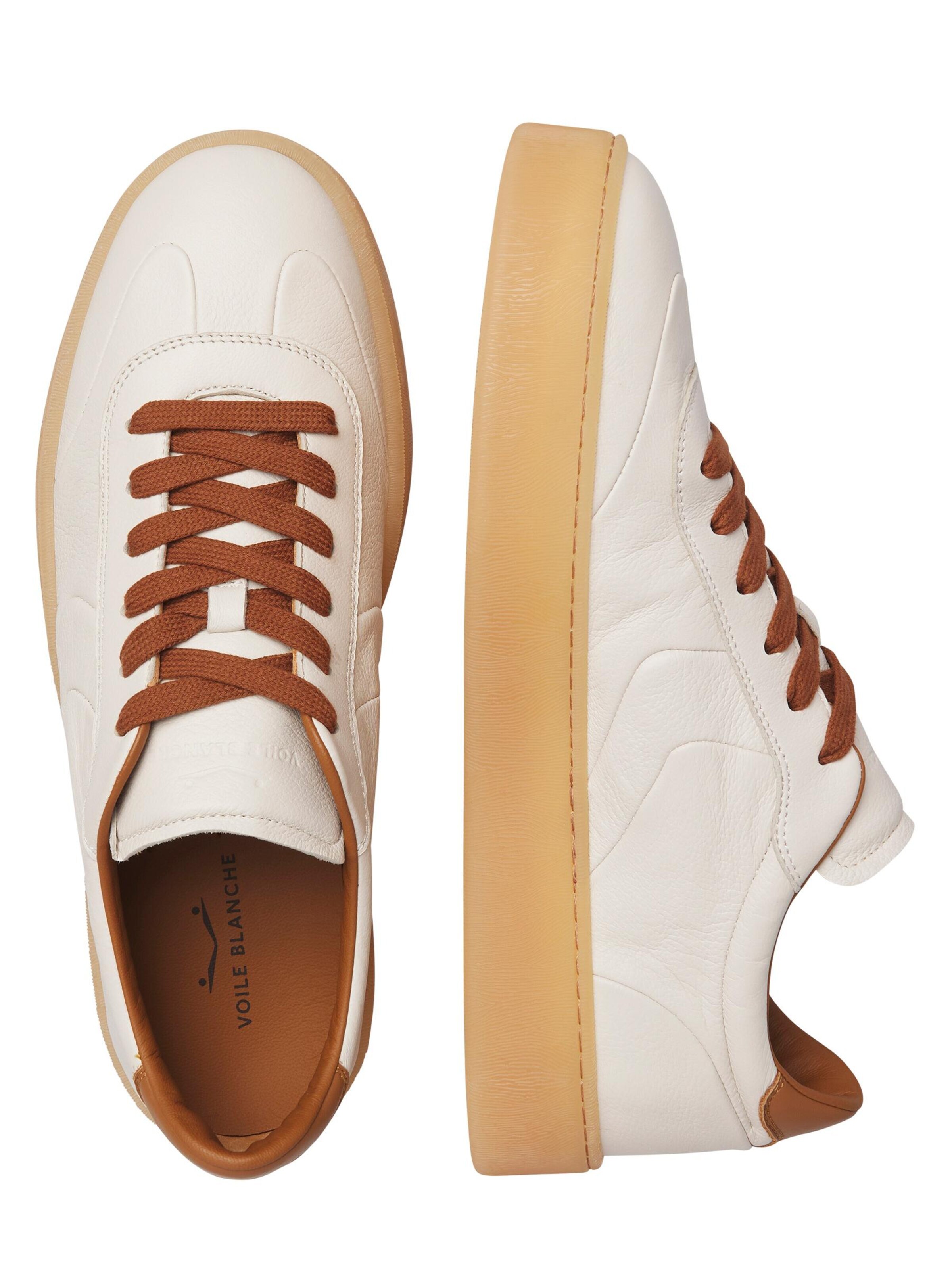 Voile blanche Sneakers laag 'MIND 02' in Bruin: voorkant