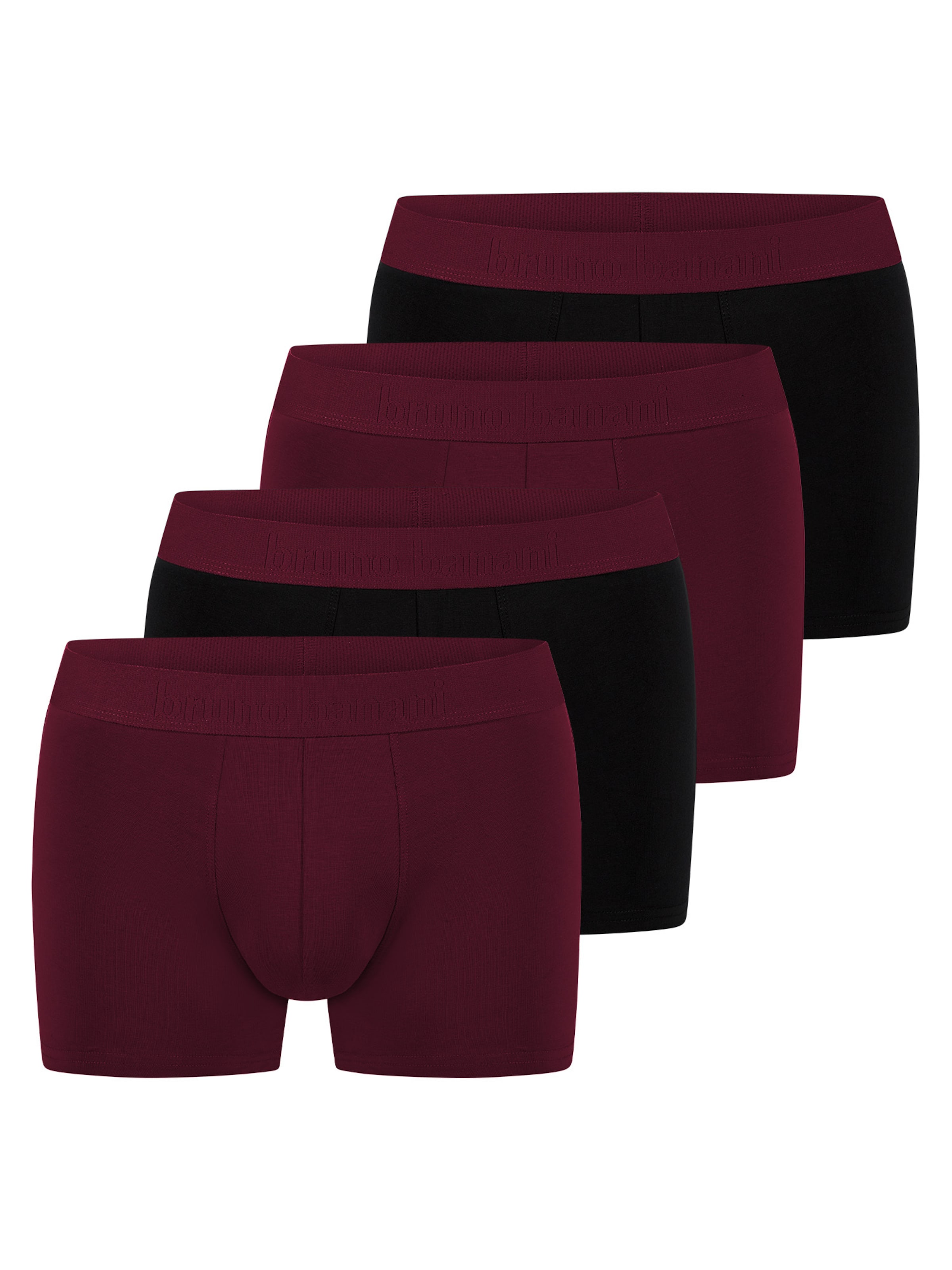 Bruno Banani Boxer shorts 'Flowing' in Red: front