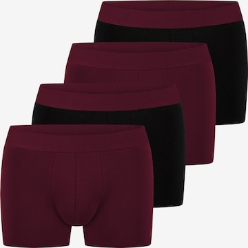 Bruno Banani Boxer shorts 'Flowing' in Red: front