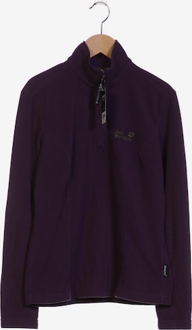 JACK WOLFSKIN Sweater L in Lila: Vorderseite