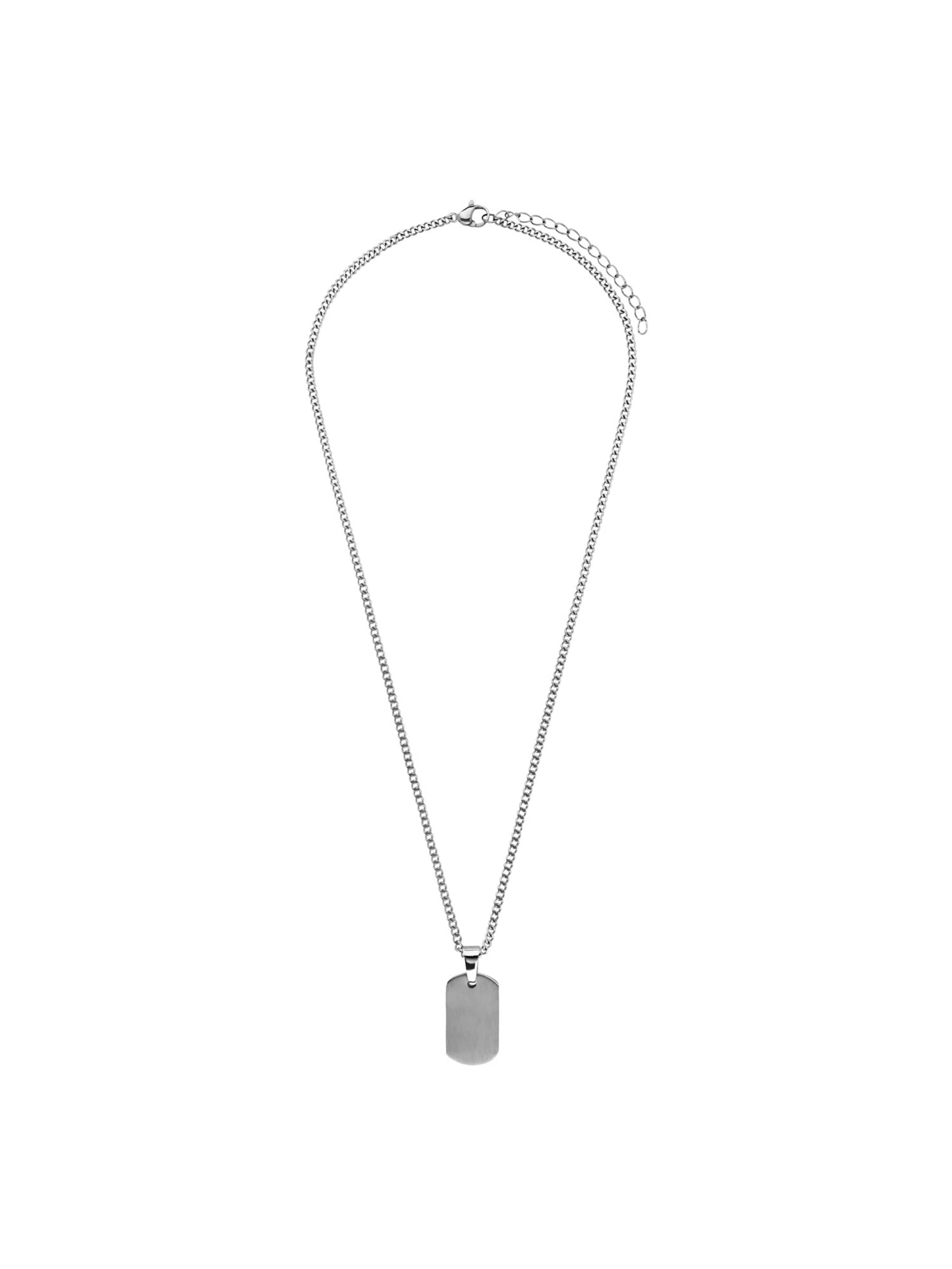 Lucardi Kette in Silber: Vorderseite